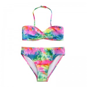 ホルターネックとグラデーションカラーの子供たち\\\\ \'水着